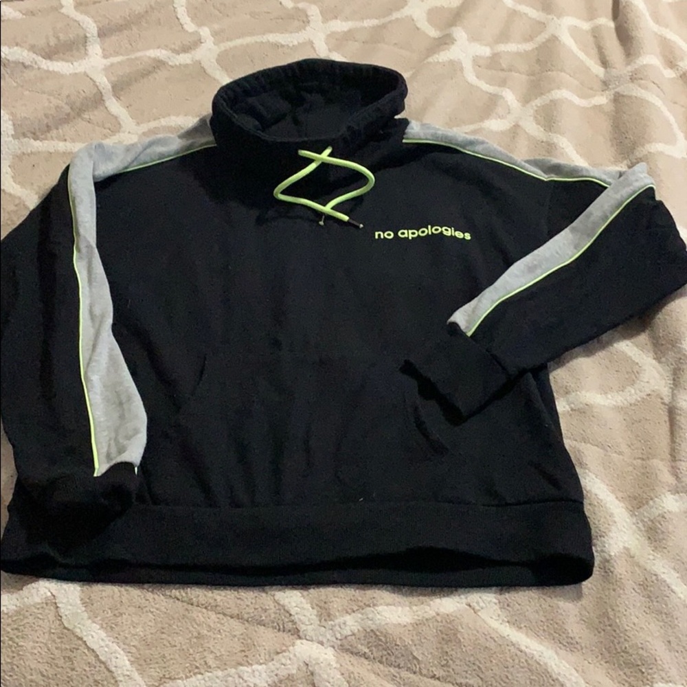 Cowl neck sweatshirt size large